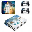 Cristiano Ronaldo decal skin sticker for PS4 Pro console and controllers