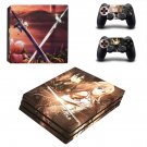 Sword Art Online decal skin sticker for PS4 Pro console and controllers