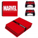Deadpool decal skin sticker for PS4 Pro console and controllers