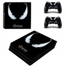 Venom decal skin sticker for PS4 Pro console and controllers
