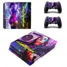 Cyberpunk 2077 decal skin sticker for PS4 Pro console and controllers