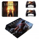 Sekiro Shadows Die Twice decal skin sticker for PS4 Pro console and controllers