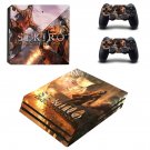 Sekiro Shadows Die Twice decal skin sticker for PS4 Pro console and controllers