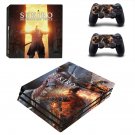 Sekiro Shadows Die Twice decal skin sticker for PS4 Pro console and controllers