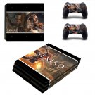 Sekiro Shadows Die Twice decal skin sticker for PS4 Pro console and controllers