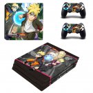 Naruto to Boruto Shinobi Striker decal skin sticker for PS4 Pro console and controllers