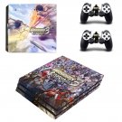 Warriors Orochi 3 decal skin sticker for PS4 Pro console and controllers