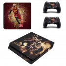 Cleveland Cavaliers decal skin sticker for PS4 Slim console and controllers