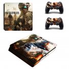 Battlefield 5 decal skin sticker for PS4 Slim console and controllers
