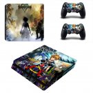 Kingdom Hearts decal skin sticker for PS4 Slim console and controllers