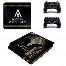 Assassin's Creed Odyssey decal skin sticker for PS4 Slim console and controllers