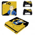 Fallout 76 decal skin sticker for PS4 Slim console and controllers