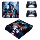 Devil May Cry 5 decal skin sticker for PS4 Slim console and controllers