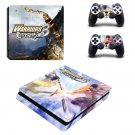 Warriors Orochi 3 decal skin sticker for PS4 Slim console and controllers