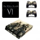 The Elder Scrolls 6 decal skin sticker for PS4 Slim console and controllers