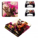 Rage 2 decal skin sticker for PS4 Slim console and controllers