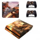 Sekiro Shadows Die Twice decal skin sticker for PS4 Slim console and controllers