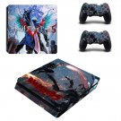 Devil May Cry 5 decal skin sticker for PS4 Slim console and controllers