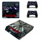 Devil May Cry 5 decal skin sticker for PS4 Slim console and controllers
