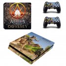 Assassin's Creed Odyssey decal skin sticker for PS4 Slim console and controllers