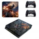 Sekiro decal skin sticker for PS4 Slim console and controllers