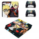 Naruto to Boruto Shinobi Striker decal skin sticker for PS4 Slim console and controllers