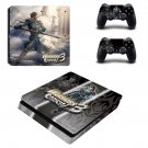 Warriors Orochi 3 decal skin sticker for PS4 Slim console and controllers