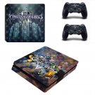 Kingdom Hearts 3 decal skin sticker for PS4 Slim console and controllers