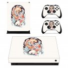 Fish wallpaper decal skin sticker for Xbox One X console and controllers