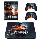 Battlefield 5 world war decal skin sticker for Xbox One X console and controllers
