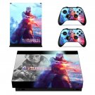 Battlefield 5 decal skin sticker for Xbox One X console and controllers