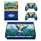 Fallout 76 decal skin sticker for Xbox One X console and controllers