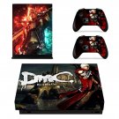 Devil May Cry decal skin sticker for Xbox One X console and controllers