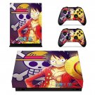 One Piece decal skin sticker for Xbox One X console and controllers