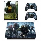 Halo Infinite decal skin sticker for Xbox One X console and controllers