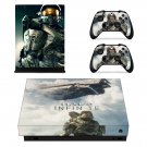 Halo Infinite decal skin sticker for Xbox One X console and controllers