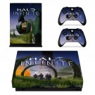 Halo Infinite decal skin sticker for Xbox One X console and controllers