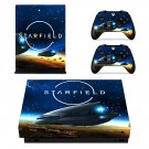 Starfield decal skin sticker for Xbox One X console and controllers
