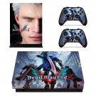 Devil May Cry 5 decal skin sticker for Xbox One X console and controllers