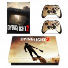 Dying Light 2 decal skin sticker for Xbox One X console and controllers