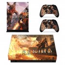 Sekiro Shadows Die Twice decal skin sticker for Xbox One X console and controllers