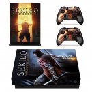 Sekiro Shadows Die Twice decal skin sticker for Xbox One X console and controllers