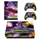 Cyberpunk 2077 decal skin sticker for Xbox One X console and controllers