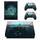Sea of Solitude decal skin sticker for Xbox One X console and controllers