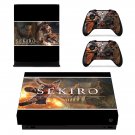 Sekiro Shadows Die Twice decal skin sticker for Xbox One X console and controllers
