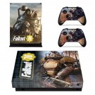 Fallout 76 decal skin sticker for Xbox One X console and controllers