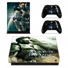 Halo Infinity decal skin sticker for Xbox One X console and controllers