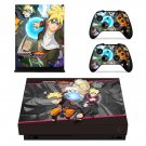 Naruto to Boruto Shinobi Striker decal skin sticker for Xbox One X console and controllers