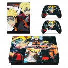 Naruto to Boruto Shinobi Striker decal skin sticker for Xbox One X console and controllers