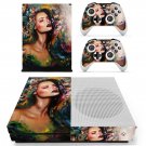 Lady Wallpaper decal skin sticker for Xbox One S console and controllers